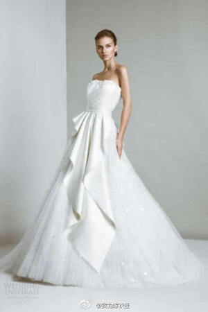 Tony Ward 2014 Bridal Collection细节之美。