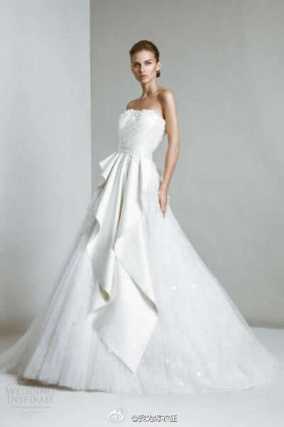 Tony Ward 2014 Bridal Collection细节之美。