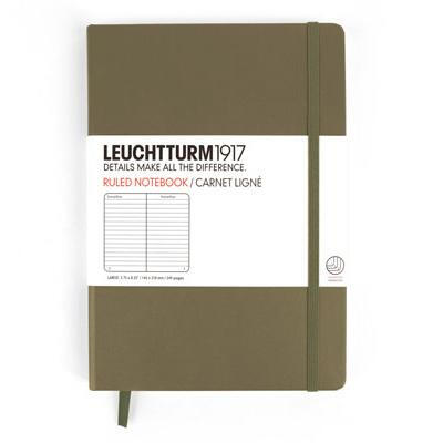 现货德国灯塔 Leuchtturm1917 灰褐色Taupe硬面笔记本