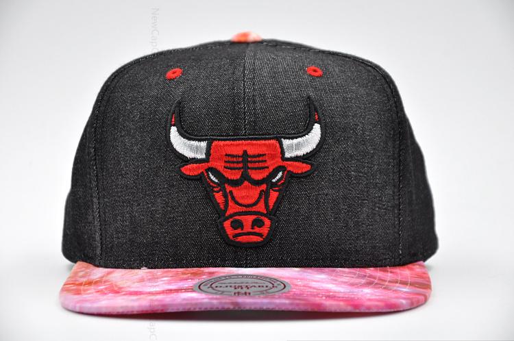 MITCHELL AND NESS 芝加哥 公牛队 红色星空 SNAPBACK 限定款