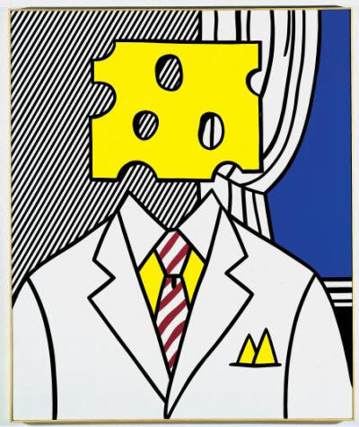 Portrait by Roy Lichtenstein