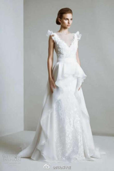 Tony Ward 2014 Bridal Collection细节之美。