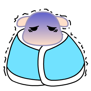 查看《黑眼羊——翔通动漫原创表情》原图，原图尺寸：300x300