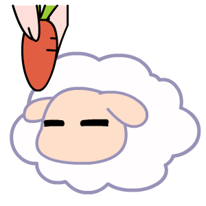 查看《黑眼羊——翔通动漫原创表情》原图，原图尺寸：300x300