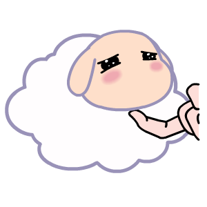 查看《黑眼羊——翔通动漫原创表情》原图，原图尺寸：300x300