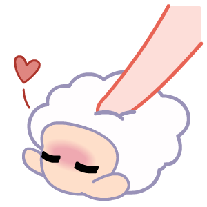 查看《黑眼羊——翔通动漫原创表情》原图，原图尺寸：300x300