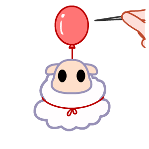 查看《黑眼羊——翔通动漫原创表情》原图，原图尺寸：300x300