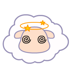 查看《黑眼羊——翔通动漫原创表情》原图，原图尺寸：300x300