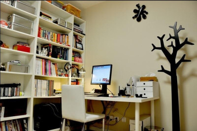 宜家风格、书桌