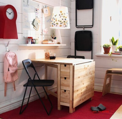 宜家风格、书桌