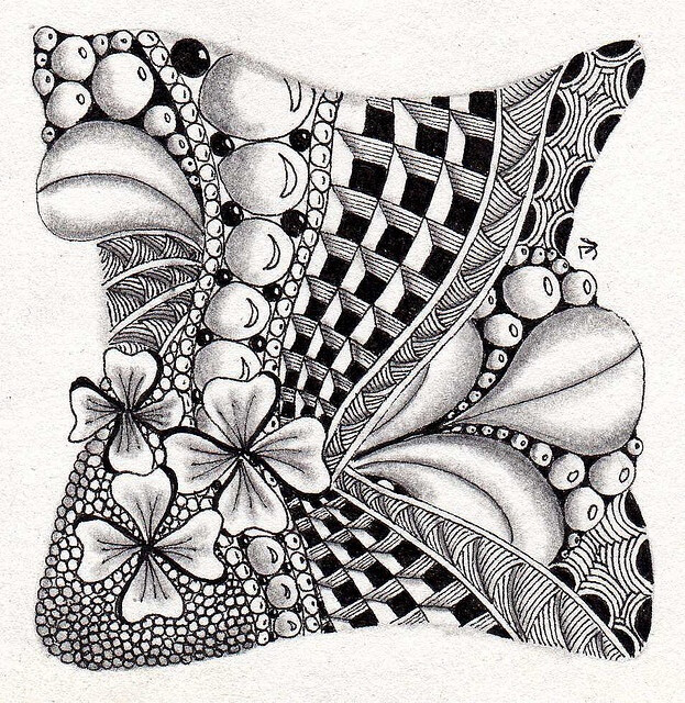 love this zentangle