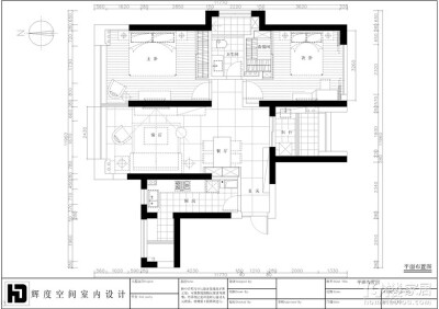 【{80后男青年筑家梦.....}】®平面布置图