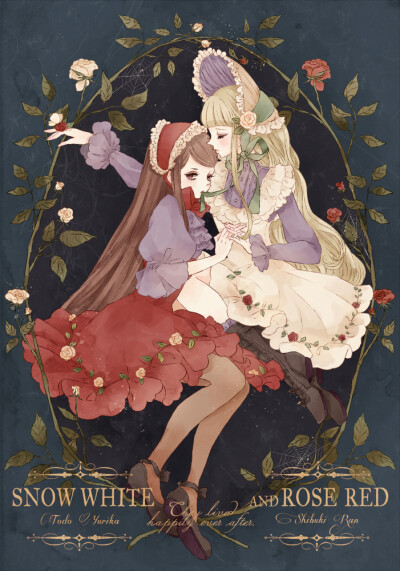 Snow white ＆ Rose red | いちこ [pixiv]