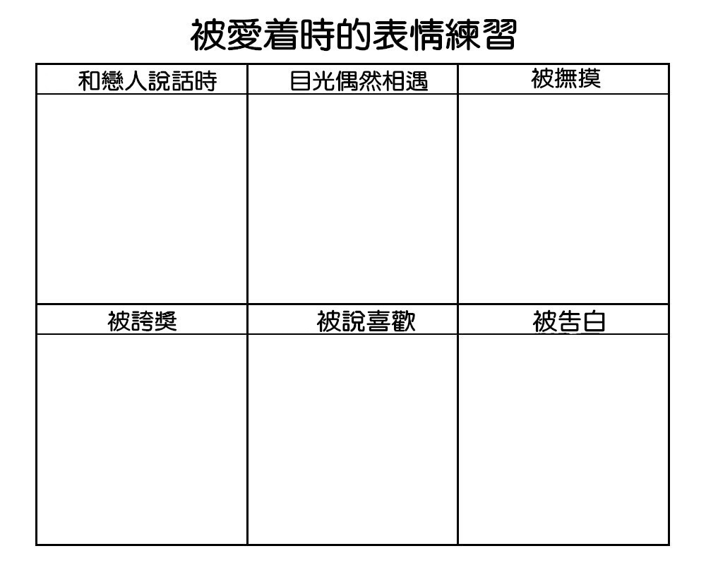 表情练习素材