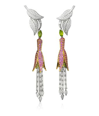 Van Cleef &amp;amp; Arples Jardin Secret earrings