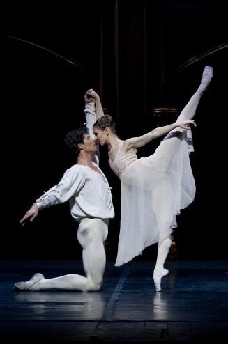 Alina Cojacaru and Roberto Bolle