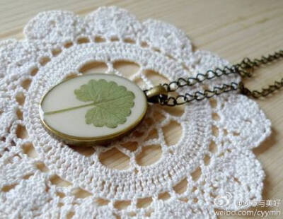  有没有想过不起眼的花花草草，被环氧树脂和彩纸包裹起来，做成首饰会是怎样的效果？怎么样！简单而高贵，低调而高雅，自然的美才是真的美。来自克罗地亚的Vanja and Morana。http://t.cn/RzMkKvO