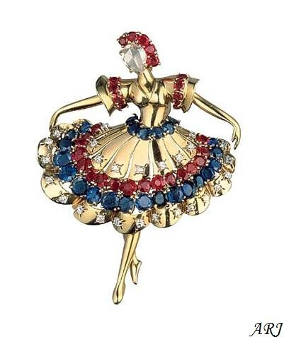 Van Cleef &amp;amp; Arpels Ballerina Brooch