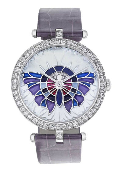 Van Cleef &amp;amp; Arpels Lady Arpels Papillon Extraordinaire watch, shortlisted for the Metiers d'Art award. &amp;lt;3
