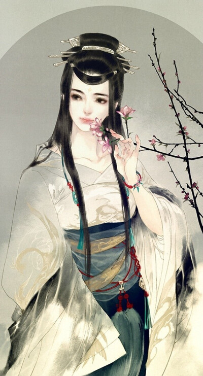 【古风，美人】花红易衰似郎意，水流无限似侬愁。----那年梅花香，你说我是你见过最美的人，后来……你说原来也不过如此。