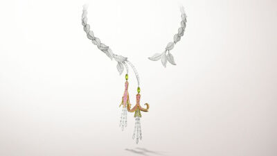 Jardin Secret necklace, 2008, Les Jardins collection