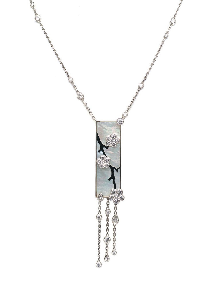 Van Cleef &amp;amp; Arpels 18k Miroir des Eaux Pendant Necklace