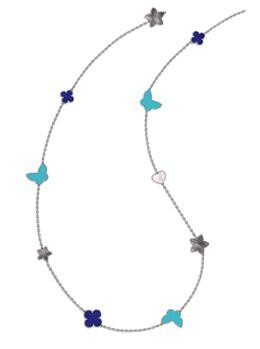 Van Cleef &amp;amp; Arpels Lucky Alhambra Necklace at London Jewelers!