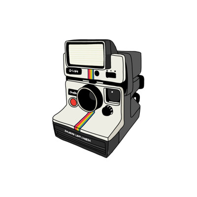 原创防水纹身贴彩虹机 Rainbow Camera 相机 TATOO刺青纹身贴