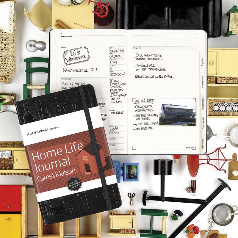 现货Moleskine Passions热情系列笔记本 home life 家居