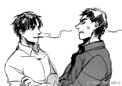 ”掐了你的烟啊叶秋。“”别太认真嘛大家都是老年人“（听一点画一点我也是醉