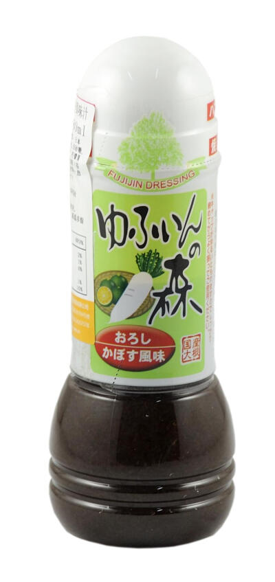 日本原装进口调味料 富士甚 萝卜泥青橘味色拉调味汁 280ml