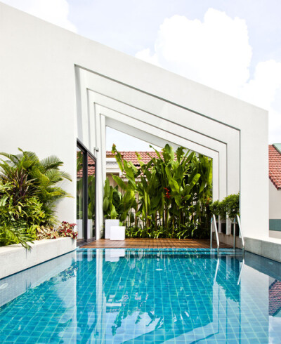 胡志明市现代优雅的别墅设计欣赏(好设计的分享,为了让世有更好的设计与创造,来源:互联网)