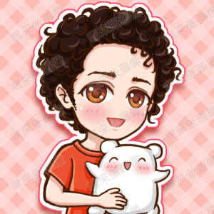 【嘿来张画像】Q版头像 卡通形象设计 手绘漫画头像设计 日系美萌