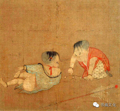 波士顿美术馆 该馆以东方艺术品著称于世，现藏有中国和日本绘画5000余幅。 其中有相当数量的宋、元时期名画，如保存完好的唐张萱《捣练图》，宋代摹本、宋徽宗《五色鹦鹉》。苏汉臣 婴戏图 波士顿美术馆