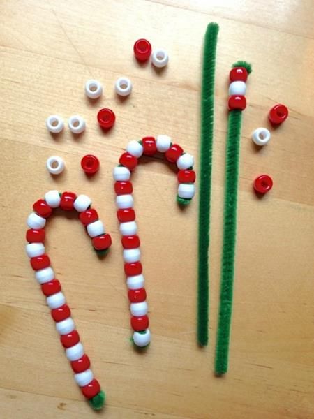 Hanging candy canes on the wall and/or from your mantle is a great way to decorate for Christmas dinner. However, the problem is that the kiddos won’t waste any time in grabbing them up when you have your back turned. This is what makes these such a great alternative.