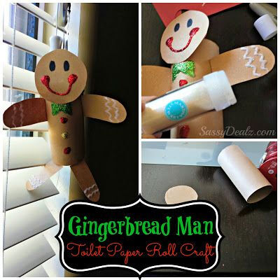 DIY CRAFT **Toilet paper rolls** Run run as fast as you can , here comes a toilet roll Gingerbread man