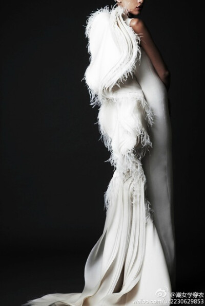 KriKor Jabotian Haute Couture Fall-Winter 2014 这才叫婚纱嘛！