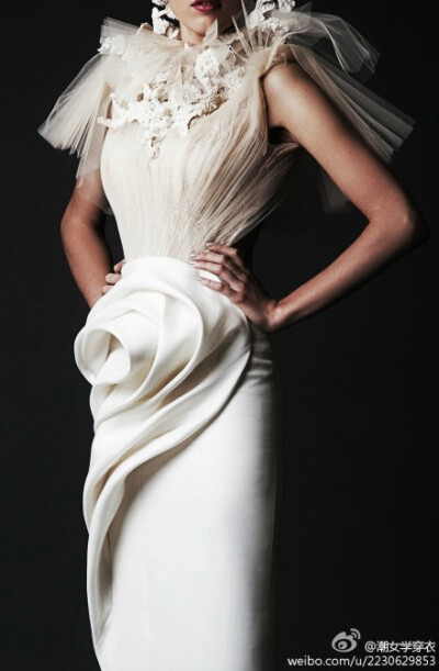 KriKor Jabotian Haute Couture Fall-Winter 2014 这才叫婚纱嘛！