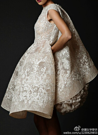 KriKor Jabotian Haute Couture Fall-Winter 2014 这才叫婚纱嘛！