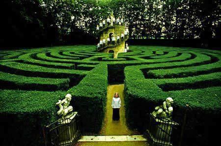 意大利，皮萨尔别墅花园迷宫(最复杂迷宫)Italy Pisa Er Villa Garden Maze