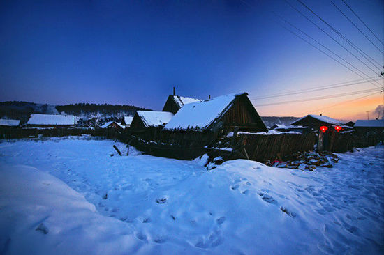 黑龙江漠河北红村|中国最北小雪乡