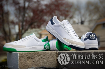 adidas originals三叶草 rod laver 男款时尚休闲板鞋