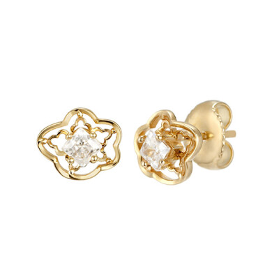 Verni Oro Années Rosa Earring