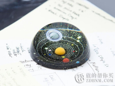 Kikkerland Planetary Paperweight 太阳系行星镇纸