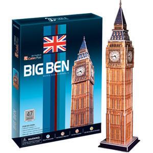 乐立方 3d立体拼图仿真大型建筑模型 英国伦敦大本钟 C094h