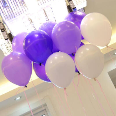 戏法空间 婚房婚礼生日派对结婚庆气球约2.3克只加厚气球100只