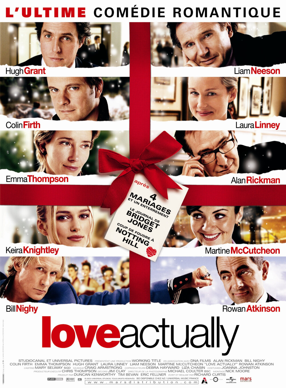 圣诞必看99部好片No.96 真爱至上 Love Actually (2003) 10个截然不同的故事，串成圣诞节的10个礼物。