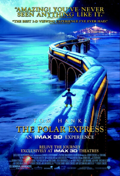 圣诞必看99部好片No.95 极地特快 The Polar Express (2004) 你相信这世界上真的有圣诞老人吗？快跟随本片主角一起出发去寻找圣诞老人吧！