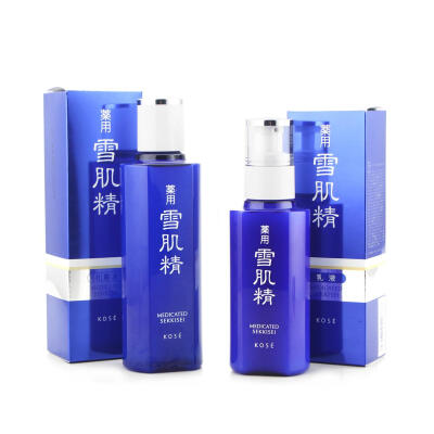 高丝雪肌精美白套装化妆水200ML+ 乳液140ML 