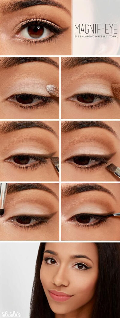 How to make your eyes look bigger.